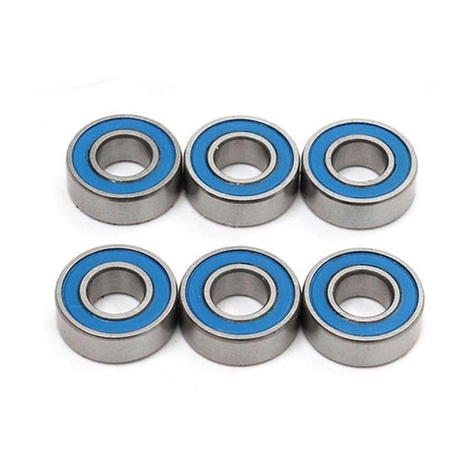 10 pièces ABEC-5 MR85-2RS MR85 2RS RS MR85RS 5x8x2.5 Mm roulements à billes miniatures scellés en caoutchouc bleu gorge profonde,Durabilité améliorée(ABEC 3)