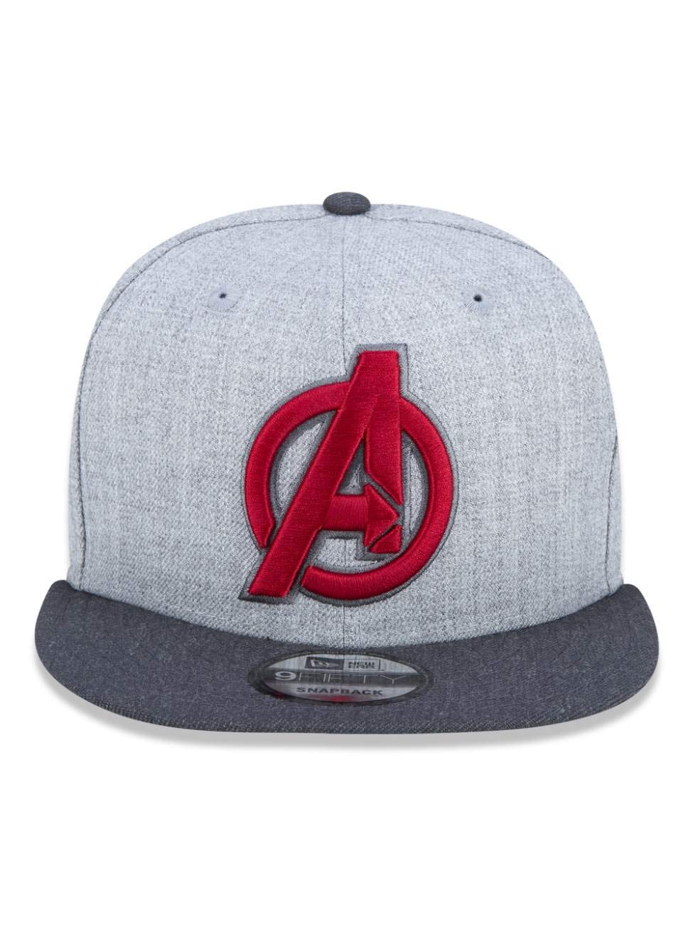 New Era Avengers 9fifty Snapback Cap Comic Graphite