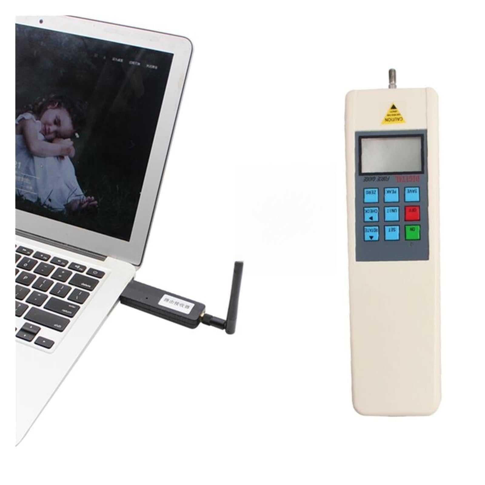 Dynamometer Digital Factory 2kgs 20N Digital Push Pull Force Gauge with Wireless Tester Meter