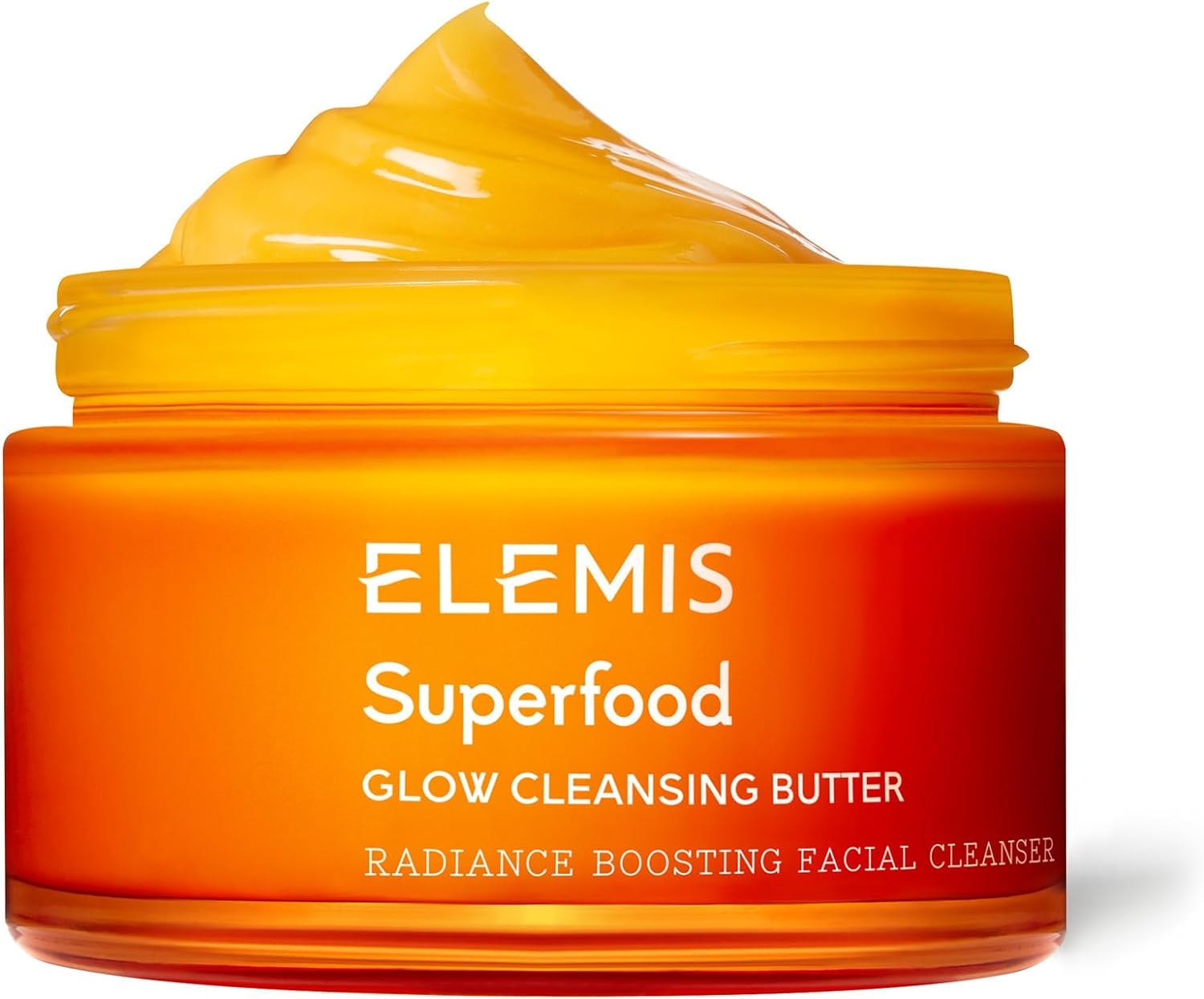 Elemis Manteca Limpiadora Superfood Glow Limpiador Facial Pumpkin Glow Limpia, Da Brillo Y Nutre Todo Tipo De Piel Mascarilla Facial Diaria Desmaquillante, 90ml