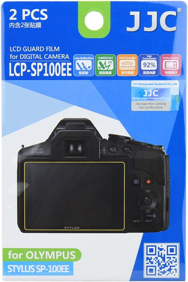JJC LCPSP100EE Guard Film Digital Camera LCD Screen