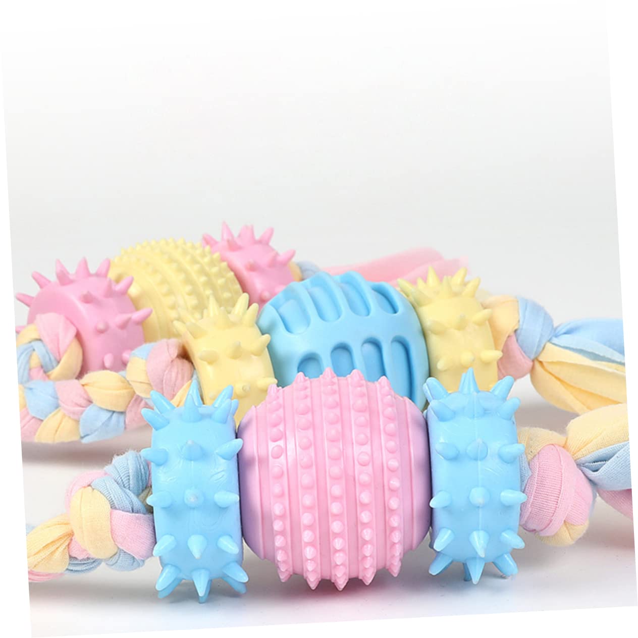 Mipcase Juguetes Juguetes para Perros Juguetes para Masticar 3 Piezas De Juguete para Mascotas Juguete De Cuerda De Algodón para Mascotas Juguete para Morder Perros Suministros para