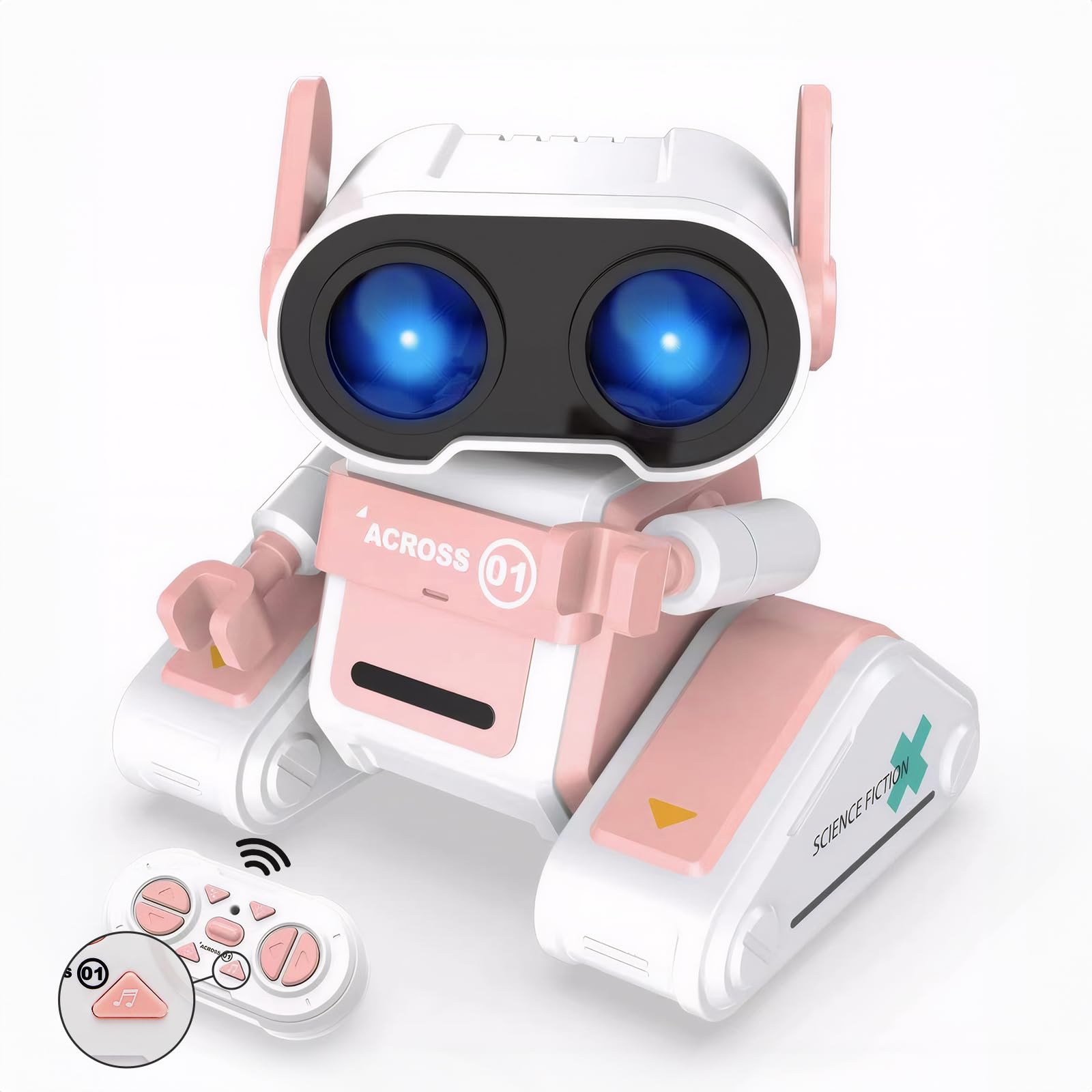 Warmiehomyrobot Toy For Girls And Boys Intelligent Robots With Led