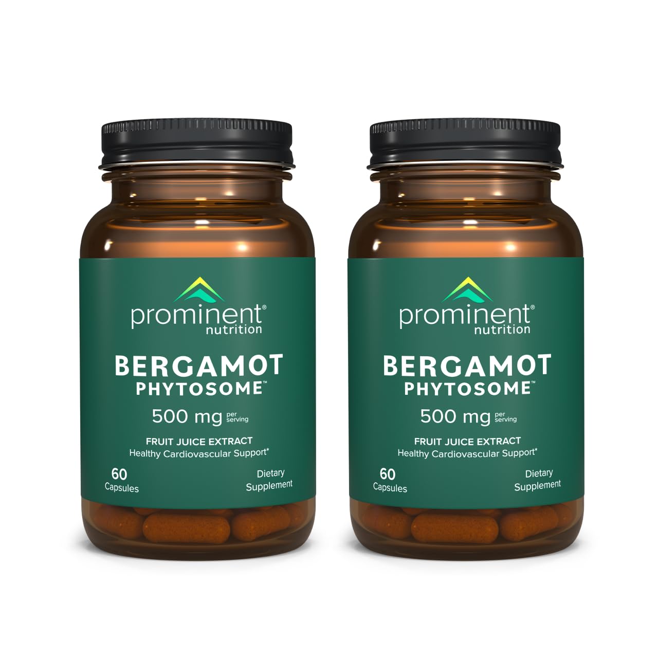 Prominent Nutrition Bergamot Phytosome, Clinically Researched Vazguard® Citrus Bergamot Extract for Cholesterol and Heart Health Support, Enhanced-Absorption Supplement, 500 mg, 60 Capsules — Amazon image 8