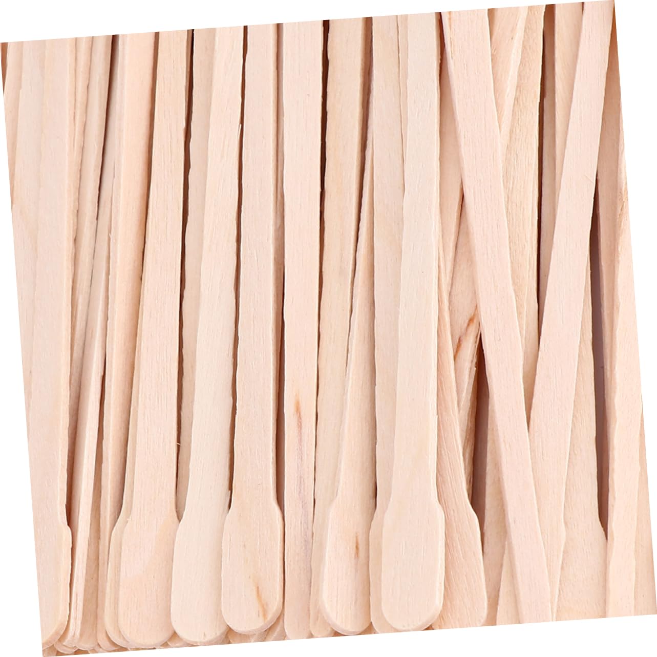 NOLITOY 600pcs Multifunctional Applying Sticks Practical Applicator for Hair Removal for Salon and Home Use for Eyebrow and Areas