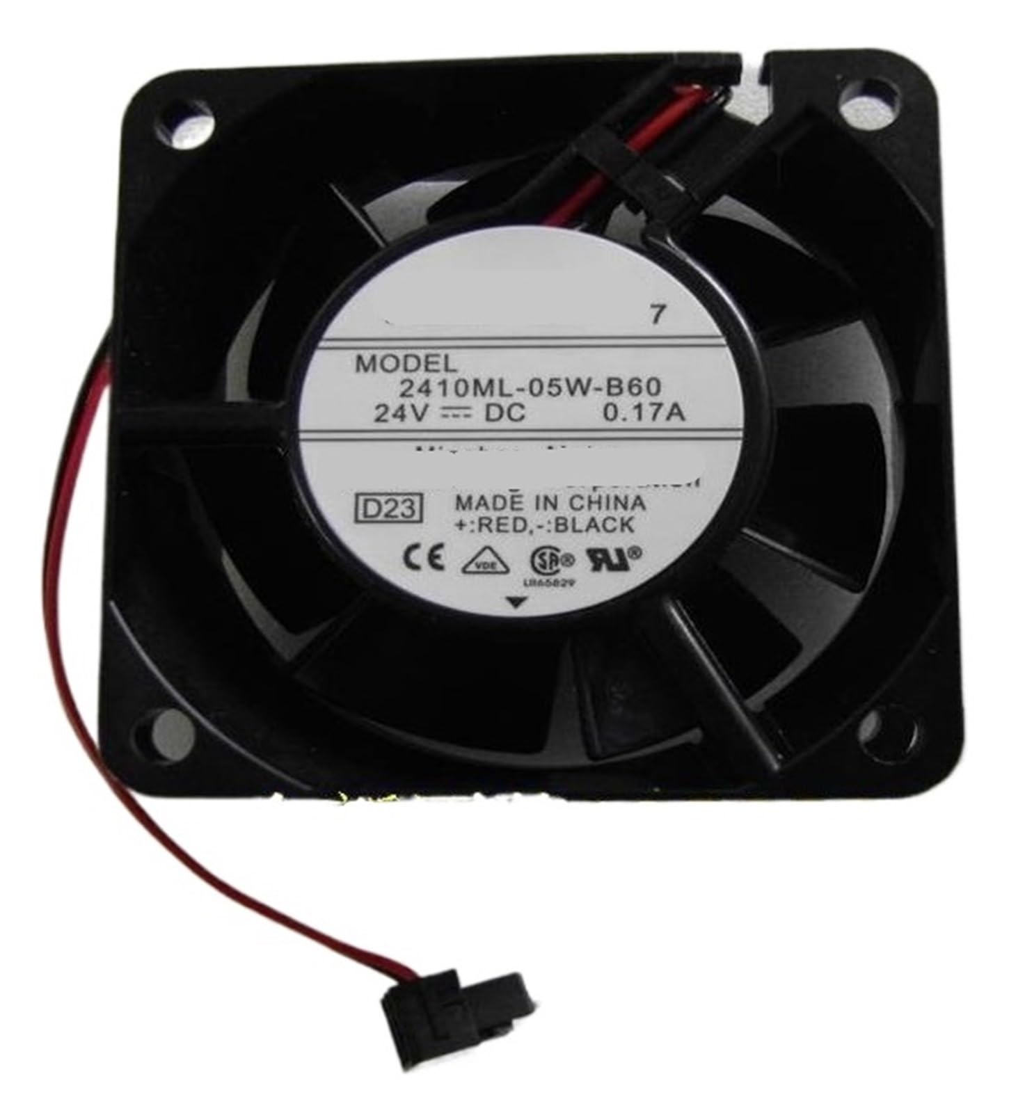 YMUGUEGH 2410ML-05W-B60 6025 24V 60mm 0.17A cooling fan