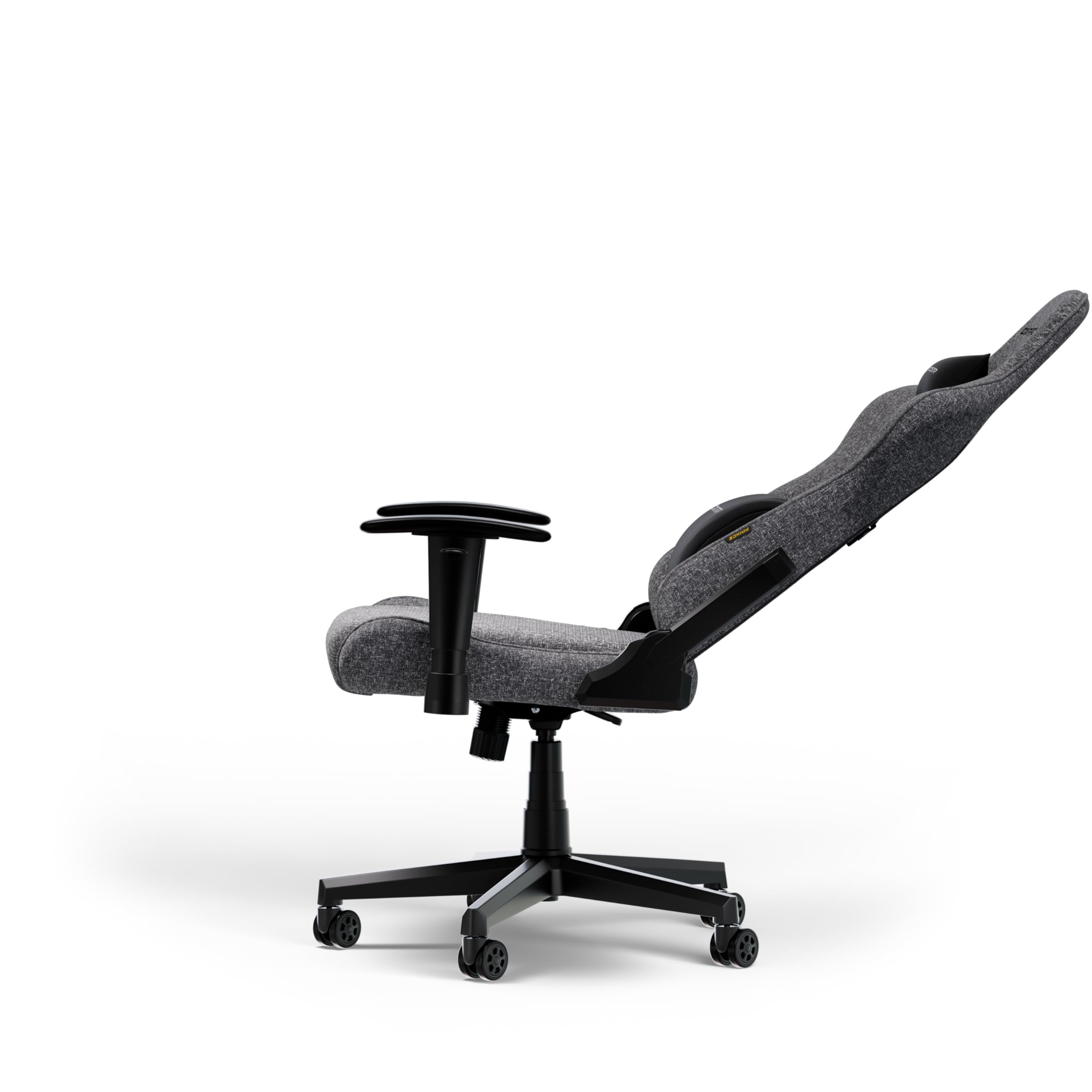 DXRacer PRINCE L Szary Tkanina Oryginalny Fotel Gamingowy