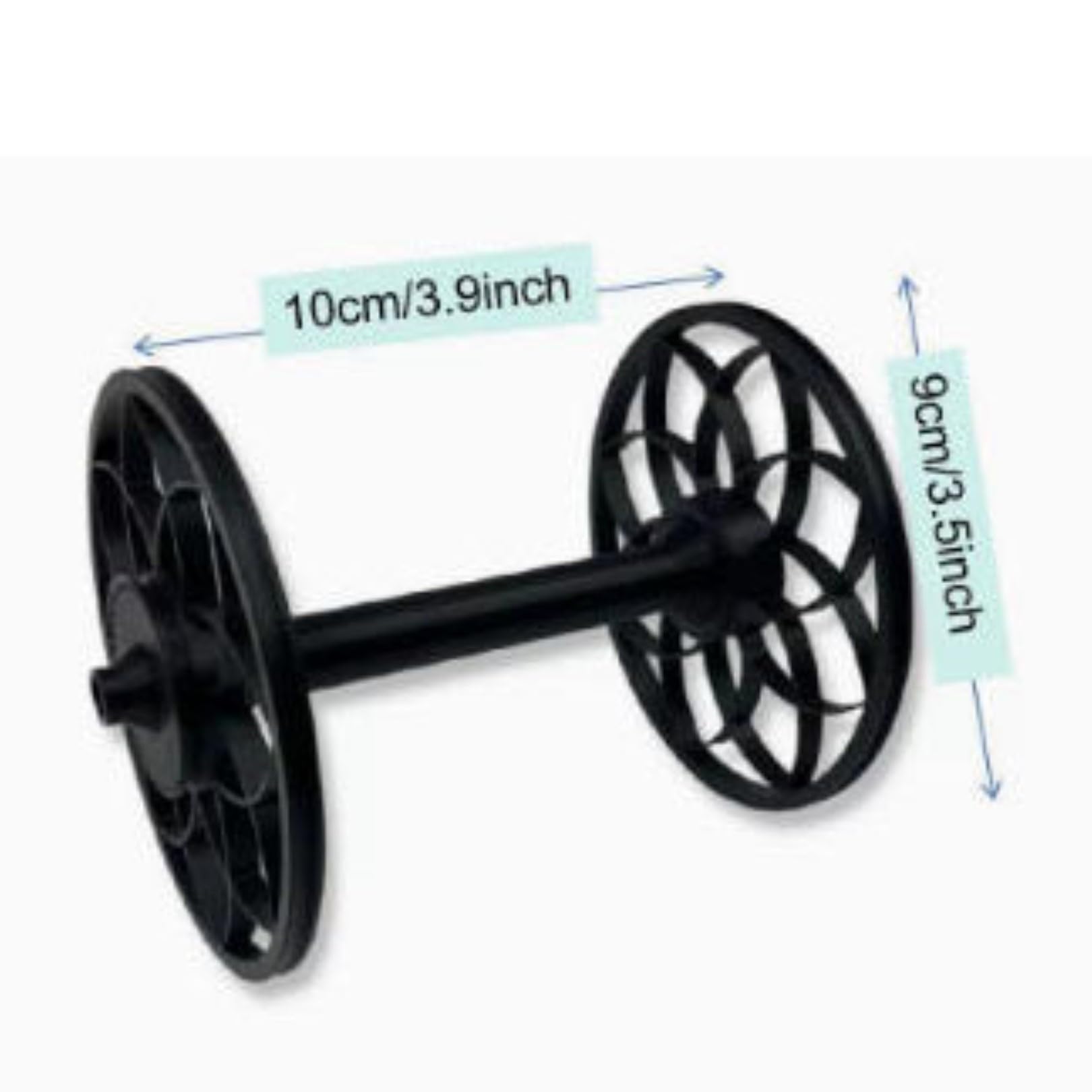 Rueda giratoria eléctrica para máquina de bobinado de lana de 800 RPM con velocidad ajustable, interruptor de avance y retroceso, 4 rodamientos de bolas, diseño hueco para el hogar