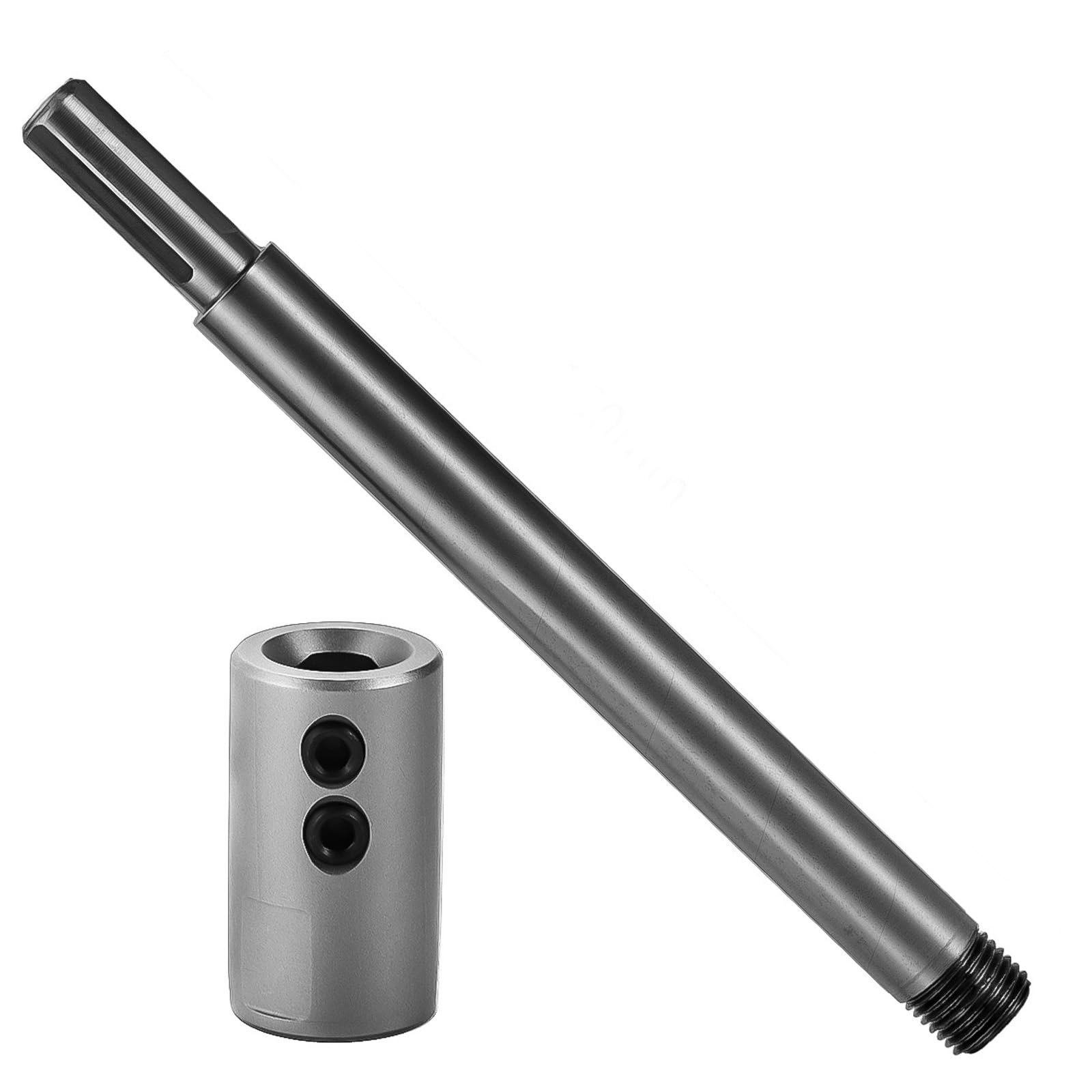 Professional Locking Extension Rod for Stable Power Tool in Heavy Duty Drilling Operations High Strength Adapter Hole Cutter Adapter Triangular Extension Rod Double Screw Fixation