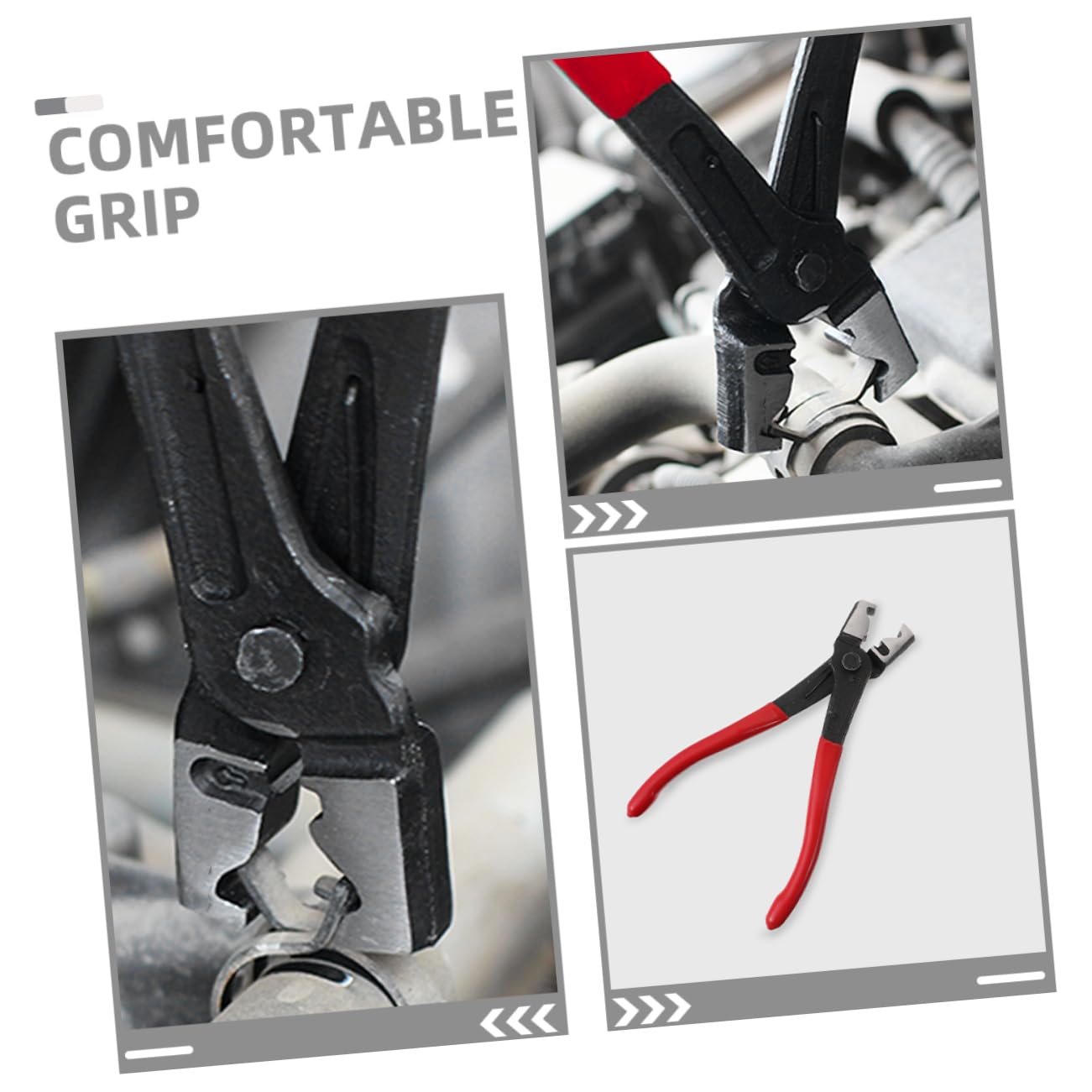 2pcs Heavy Duty Hose Clamp Pliers Versatile Tool for Automotive and Home Use Secure Grip for Efficient Hose Removal and Tightening and Robust Design for Various Clamping Needs