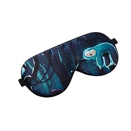 Alaska Bear Mulberry Silk Sleep Mask Luxury Cool and Lustrous Eye Cover for Sleeping Unisex (Sloth)