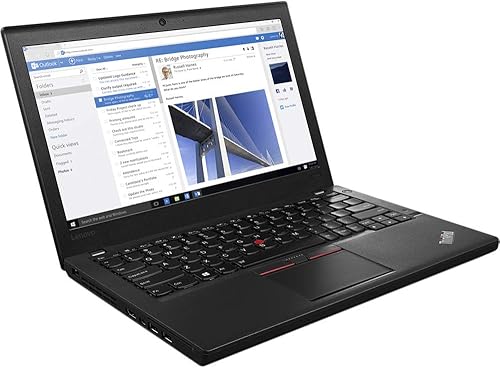 Lenovo ThinkPad X260 - Laptop de negocios, pantalla IPS de 12.5 pulgadas, Intel Core i5-6300U 2.4Ghz (hasta 3.00 GHz), SSD de 256 GB, DDR4 de 8 GB,