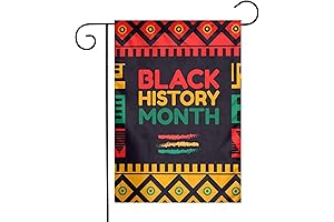 12x18 Inch Black History Month Art Garden Flag
