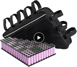 PULME eBike Battery 72V eBike Battery Pack 20Ah 60V 27Ah 48V 52V 30Ah 36V 40Ah Triangle With Waterproof Bag for 3000W 2500W 2000W 1000W 750W Motor (Color : 72V20.1Ah for0-3000W)