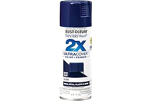 Rust-Oleum Painter's Touch 2X Ultra Cover Spray Paint for Navy Wood Projects