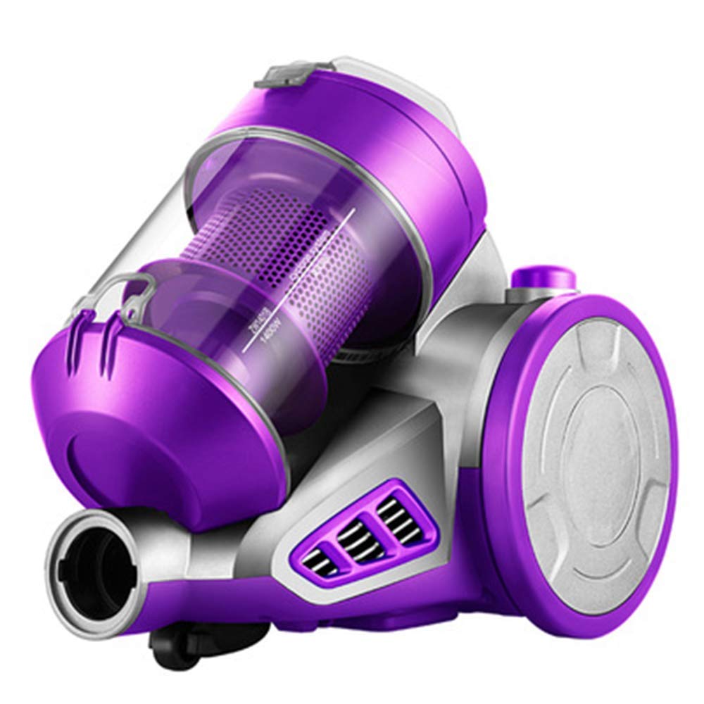 Aspirapolvere, Aspirapolvere Senza Sacco 1400 W, Pulitore Ciclonico per Tutti I Pavimenti Doppia Filtrazione, Cavo Lungo 5 M con Tubo Flessibile, Include