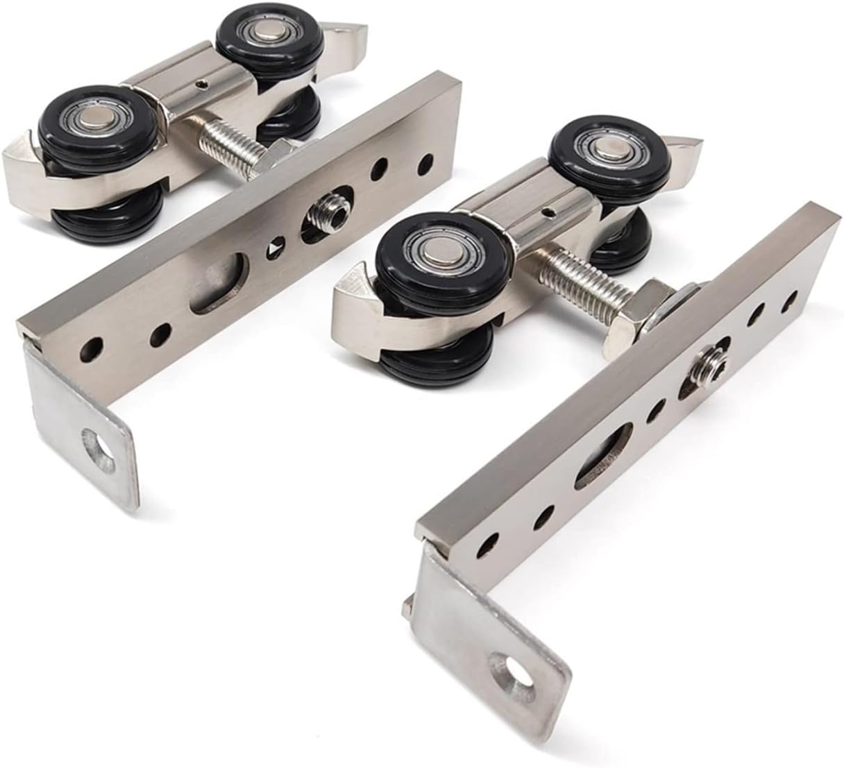 大人の上質 納屋のドア 4 9ft 6ft 6 6フィートアルミ合金のブラシをかけられた内装の木の納屋のスライドドアハードウェア隠しトラックの装飾的なカバー Color 1cm Kit Placasanimal Com