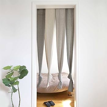 Amazon.co.jp: のれん ロング おしゃれ 北欧 Sunnyday Fabric 4連