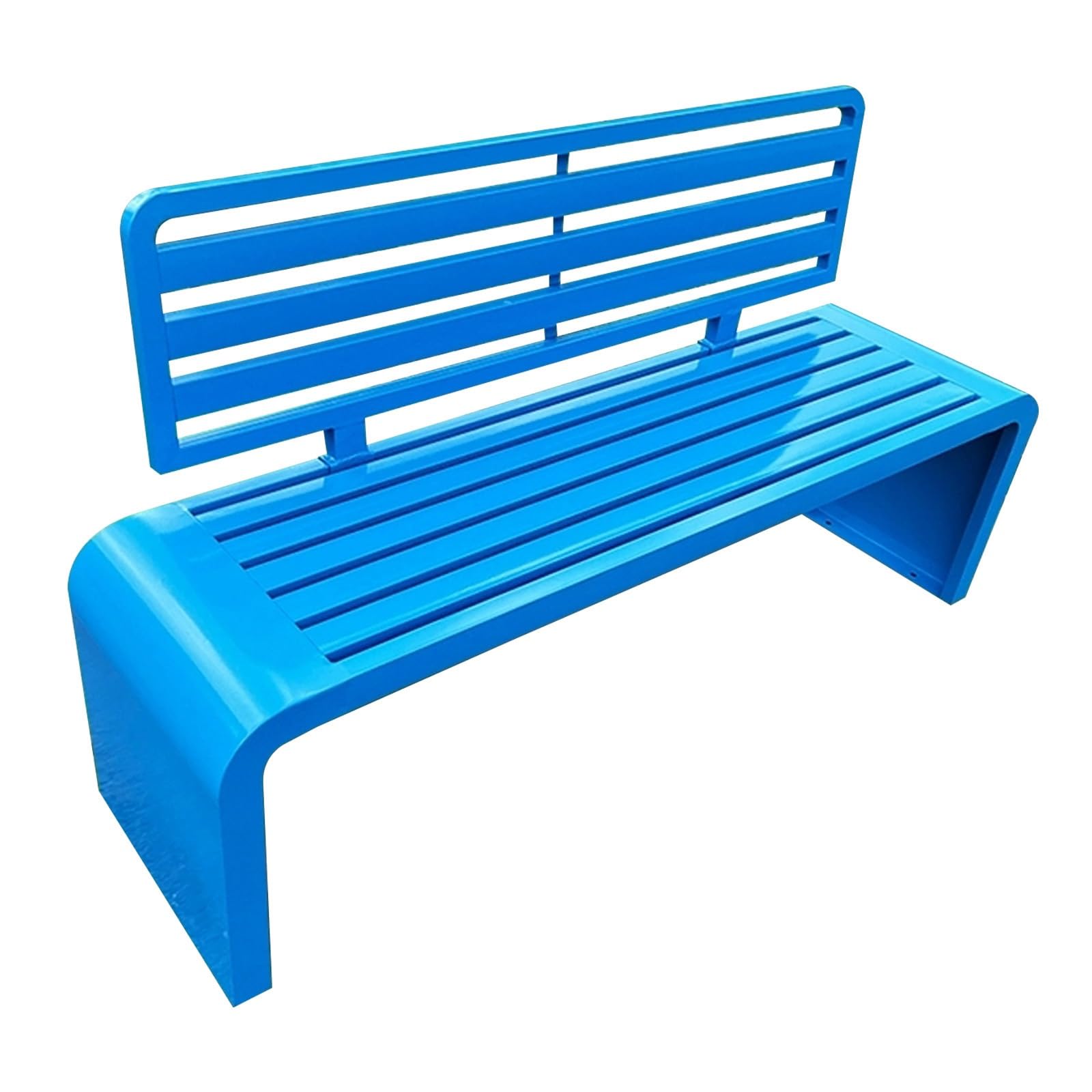 VEVOR Banc d'extérieur, 98,7 cm, banquette de jardin en métal pour l