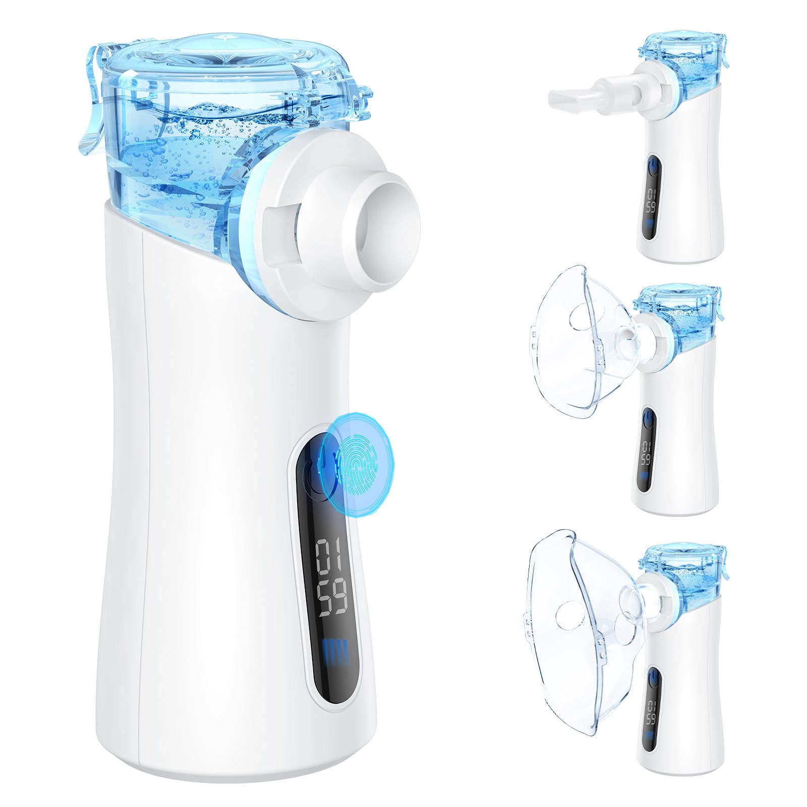 Nébuliseur Ultrasonique Portable (Marrón)