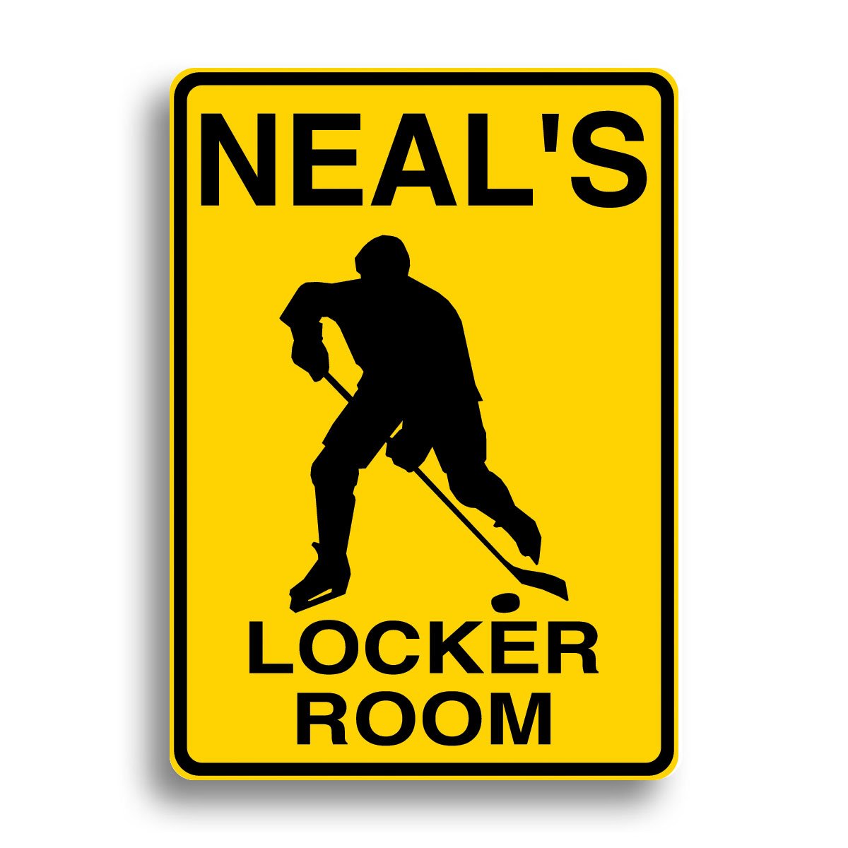 Hockey Sign - Personalized with Your Name!