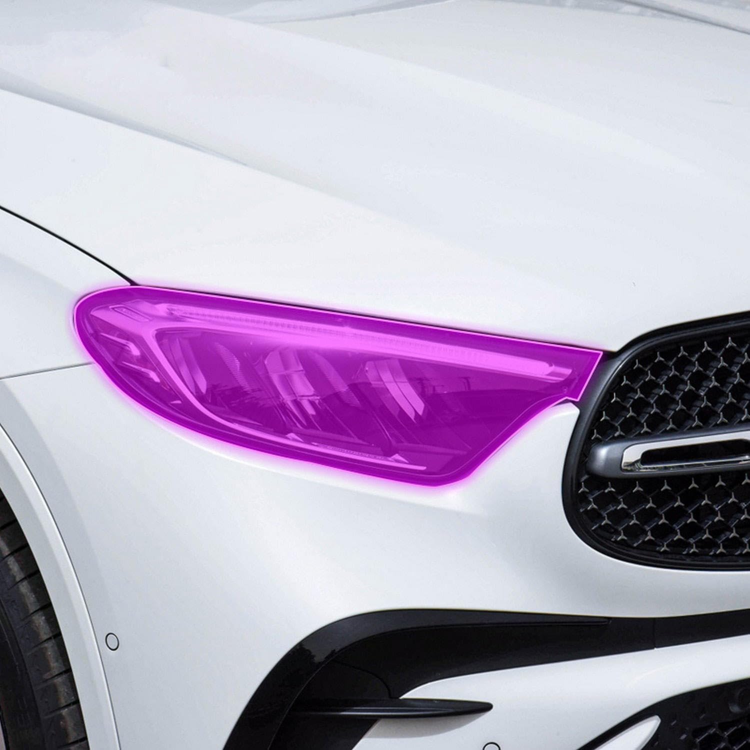 Car Exterior Headlight Anti-Scratch TPU PPF Protective Film refit Anti-Scratch Repair Film refit，for Mercedes Benz X254 GLC 2023