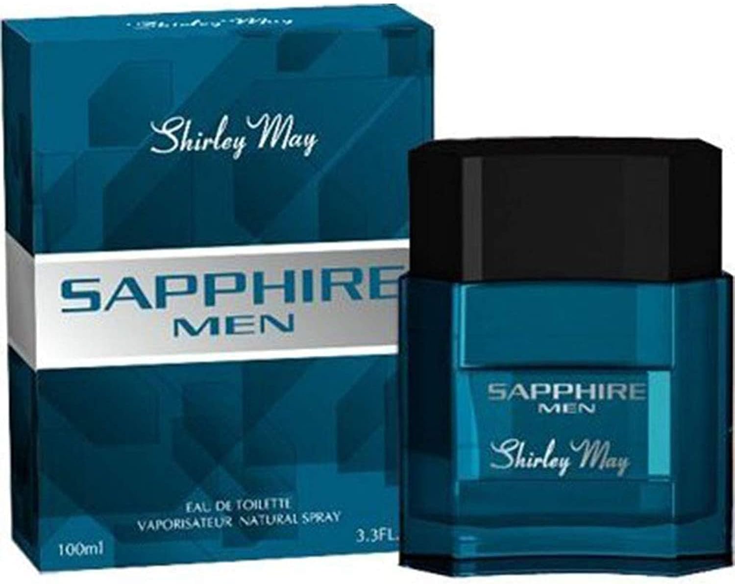 Sapphire By Shirley May For Men - Eau De Toilette, 100 Ml