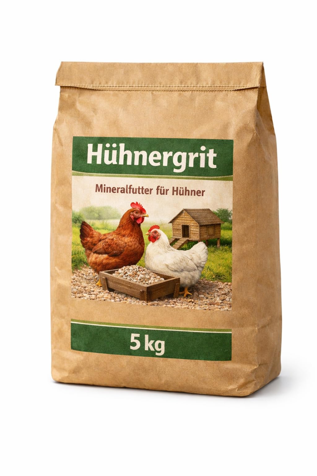 5 kg Muschelgrit Grit für Hühner, Natürlicher Futterkalk für Geflügel, Reich an Calcium, Mineralfutter, Ohne künstliche Zusätze Magenkiesel Hühnergrit Hühnerkiesel Muschelkalk Gritstein - 1