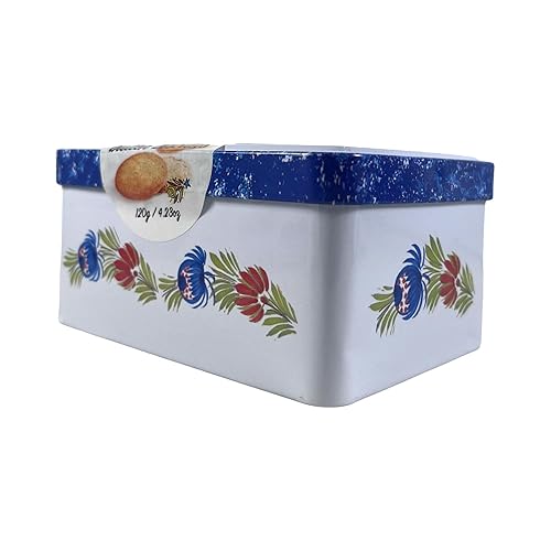 Miniatura 5 de La Trinitaine French Brittany Galettes au Beurre galletas de mantequilla en mini lata de quimper pareja de loza 46 onzas