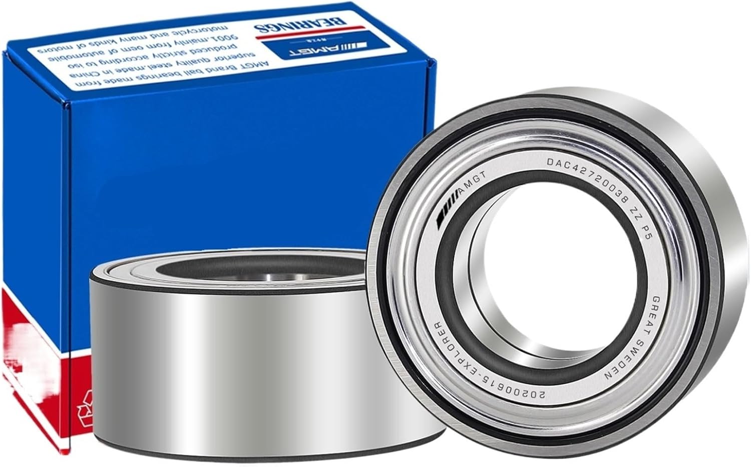 1Pcs Wheel Hub Bearing DAC42720038 H266-26-151 E92Z1225B G717-33-075 FW127 BTHB18 66047A NTN:4T-CRI-0822 JRM4242B/ JRM4272XD(DAC42720038-2RSP5)