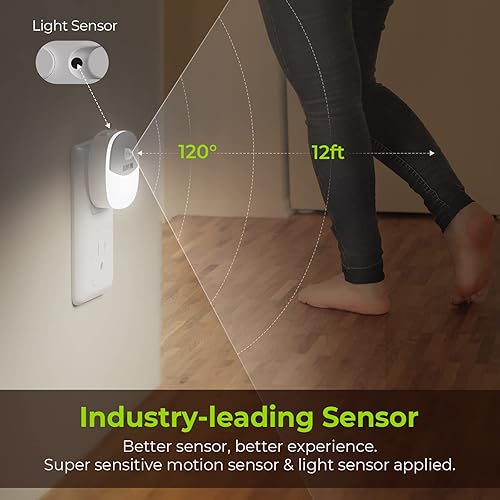 Vista 11 de Auvon - Lamparita de noche para enchufar blanco