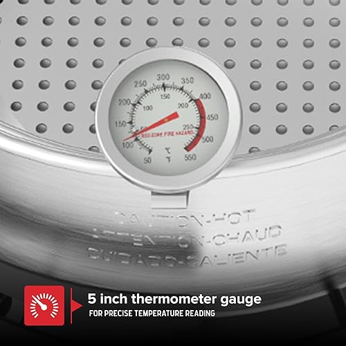 Miniatura 6 de Nexgrill Freidora de propano con olla de caldera de cangrejo de río de aluminio de 10 cuartos y cesta coladora para pavo, mariscos y más, quemador