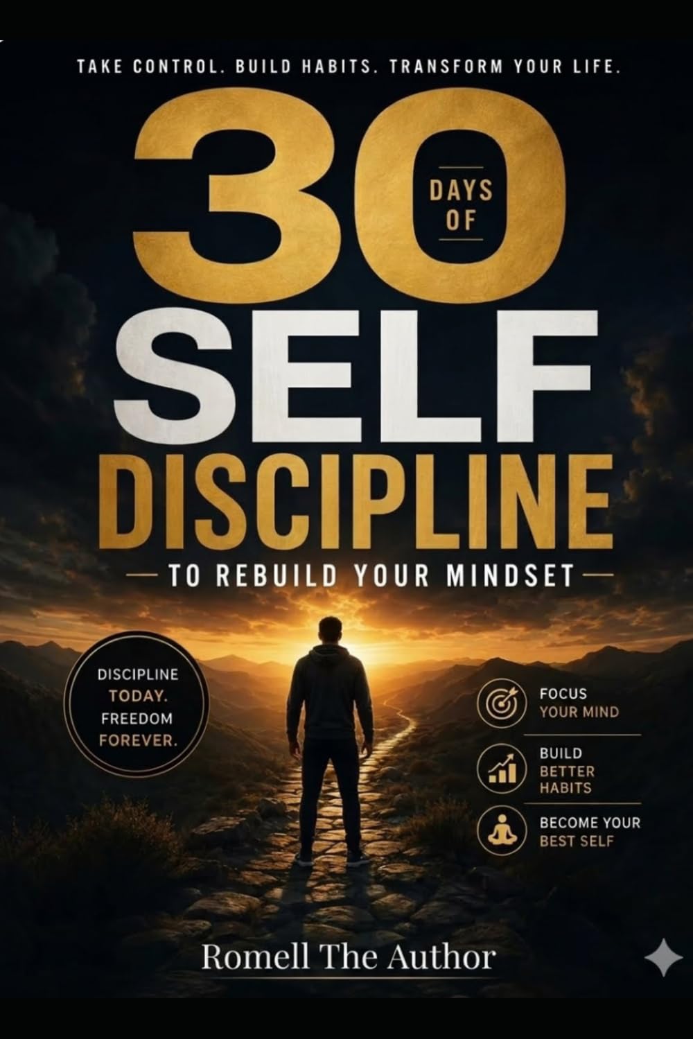 30 Days of Self Discipline to Rebuild Your Mindset: 30 Day Challenge