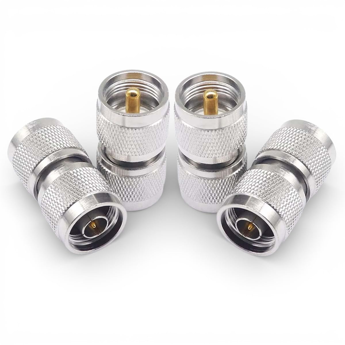 CELANO N-Type Male to UHF Male (PL259) RF Coaxial Adapter – 50 Ohm Connector for WiFi Antenna, Ham Radio, RF Cable Extension, Wireless Devices & Signal Booster (Pack of 4)-picture-25