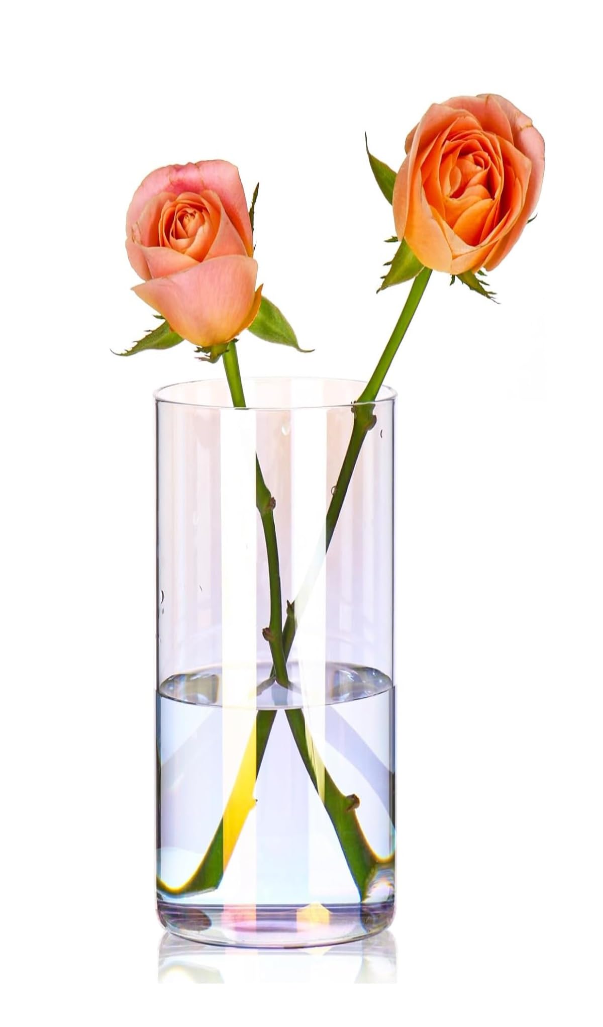 SPHINX Decorative Glass Vase for Flowers Plants Home Decor Office Living Table Decorations, Vases for Home Decor, Luster Glass Vase,Modern Glass Vase 1 Piece- (H X D -9 X 3 in)-image-10