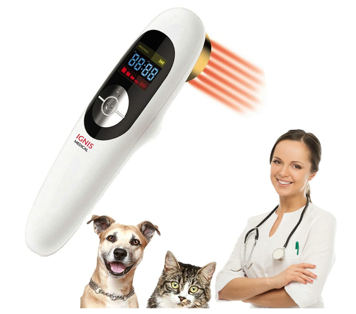 LITE Lasertherapiegerät Modell 2022 zur Schmerzlinderung Knie Schulter Rücken Gelenk Muskelschmerztherapie