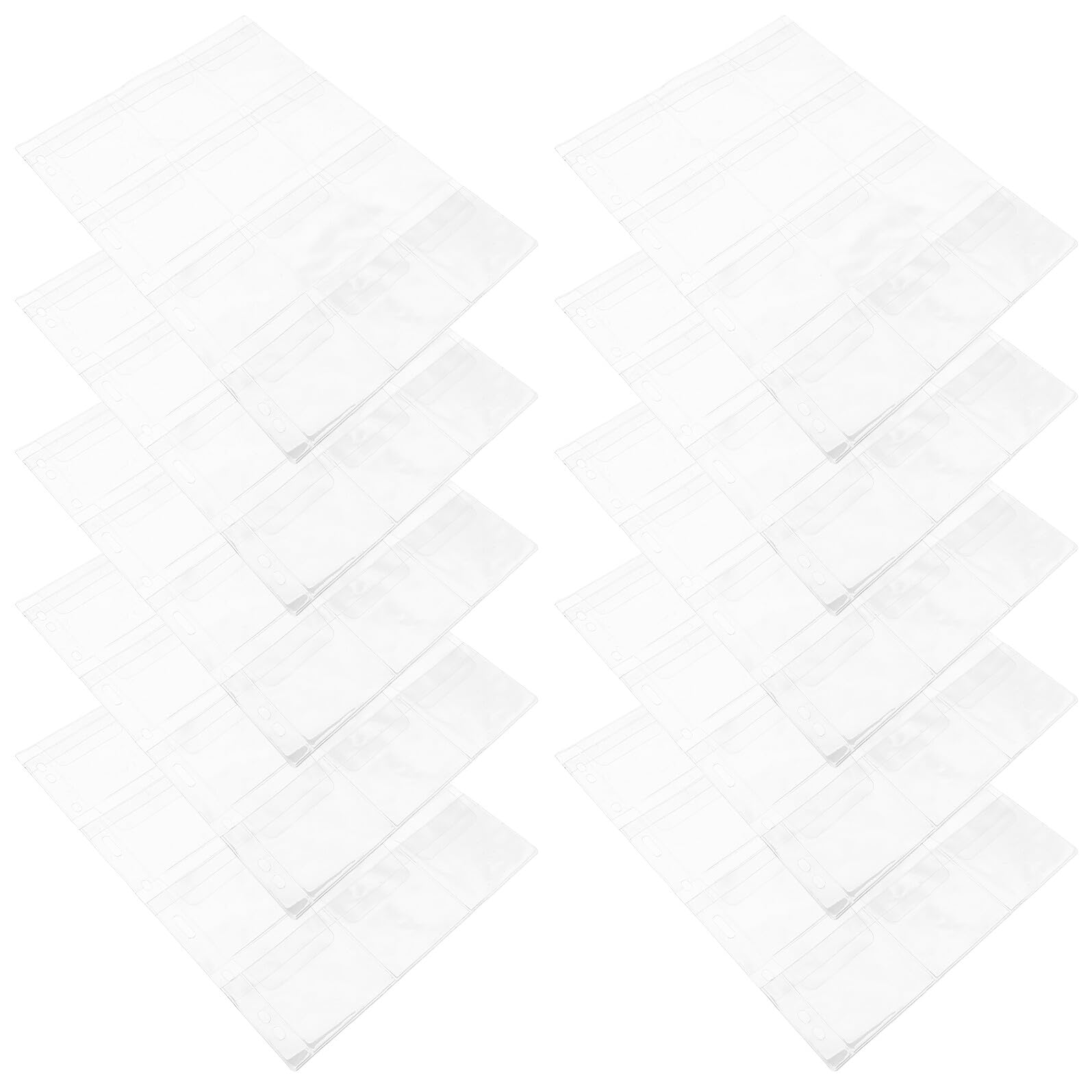 Álbum coleccionador de monedas PVC transparente portátil