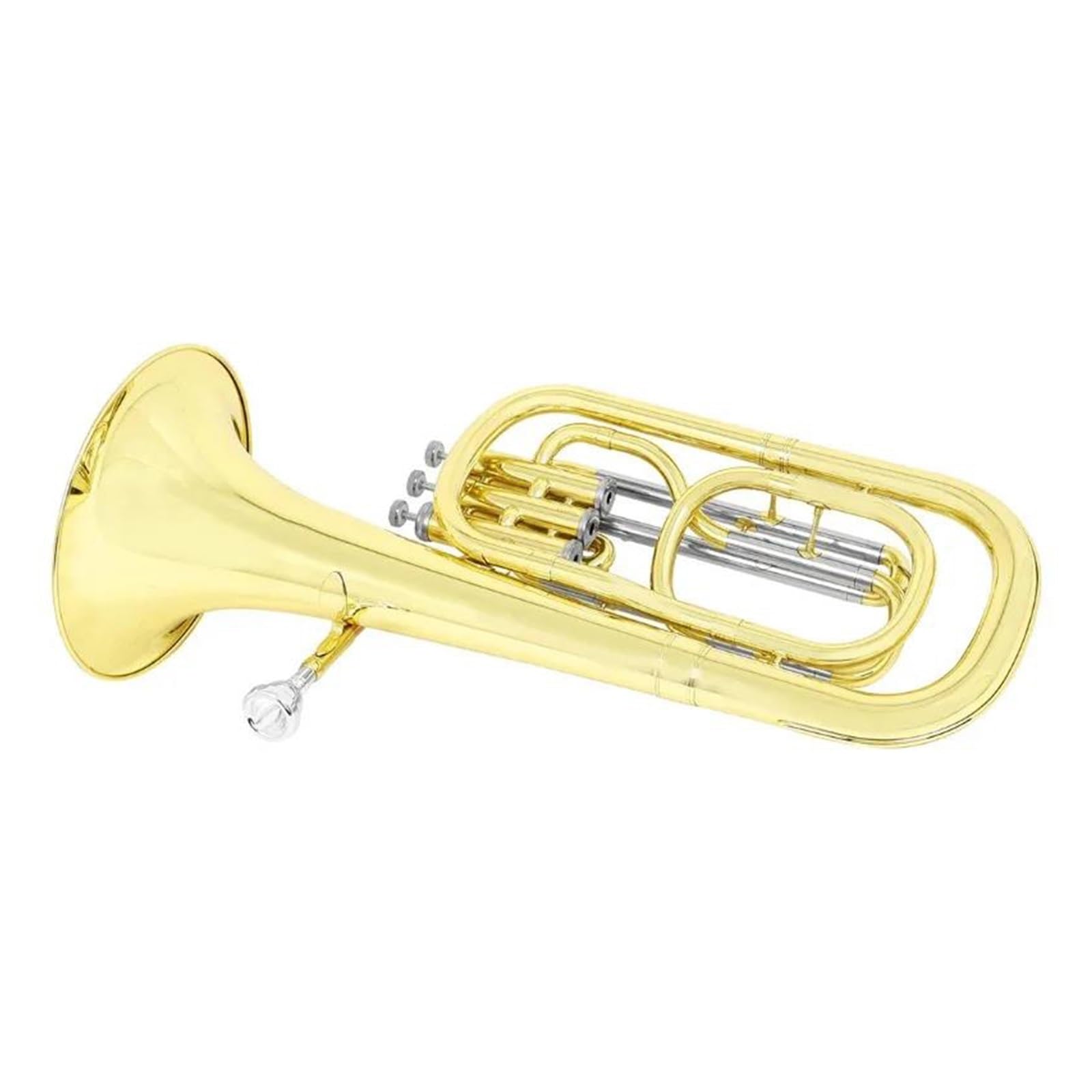Messing Euphonium B Flat Professionelle Leistung Anfänger Erwachsene Übung