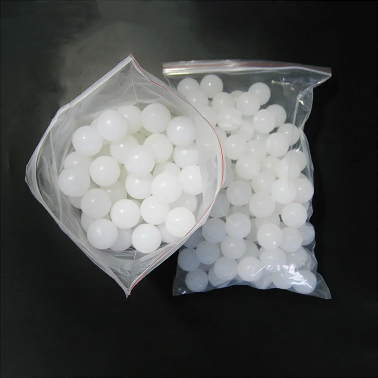 Mlecznobiałe kulki silikonowe stałe 5/10/50szt(38mmx10pcs)