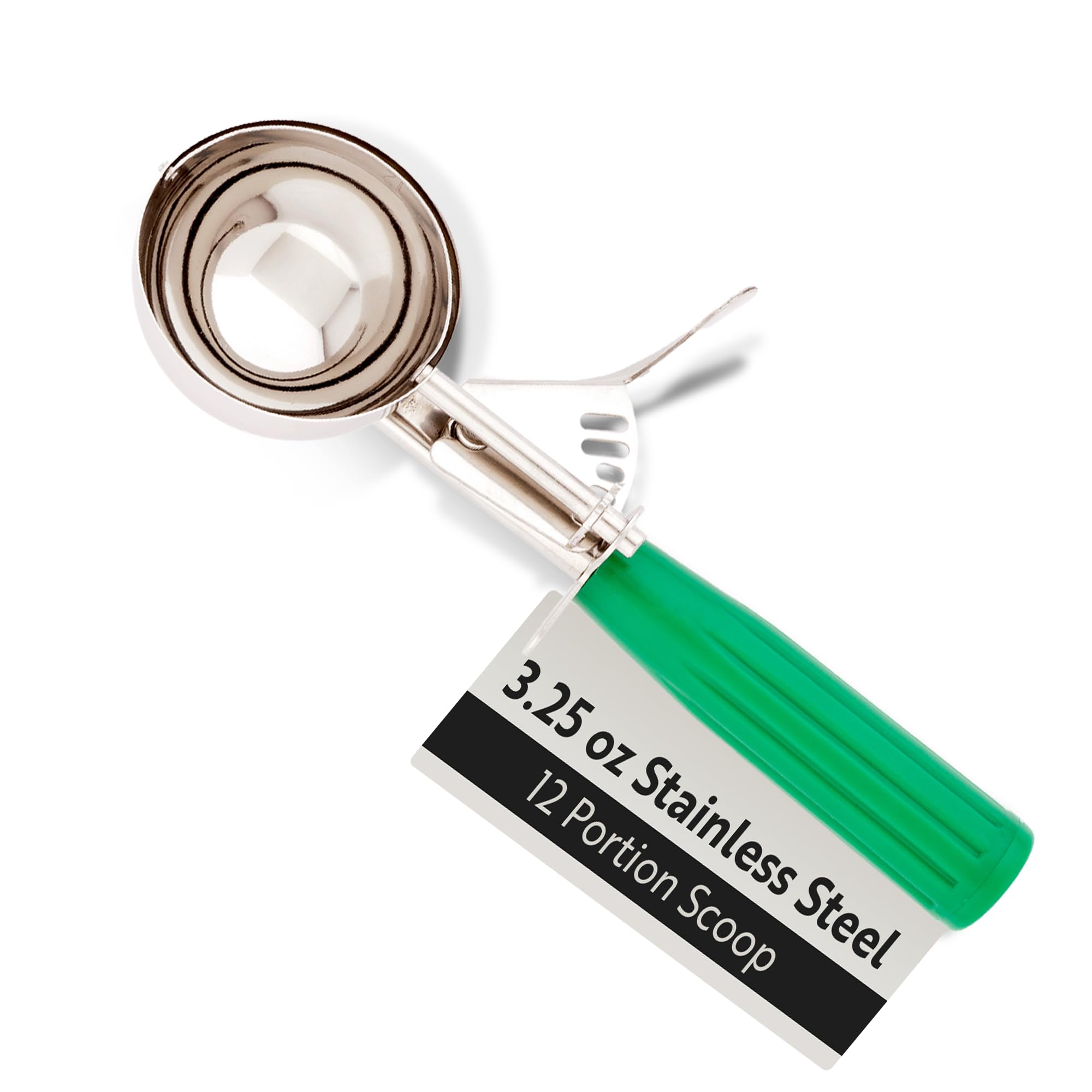 ディッシャー スクープ フードスクープ アイスクリームスクープ ポーションコントロール #12 (3.25 oz.) シルバー RWT0213