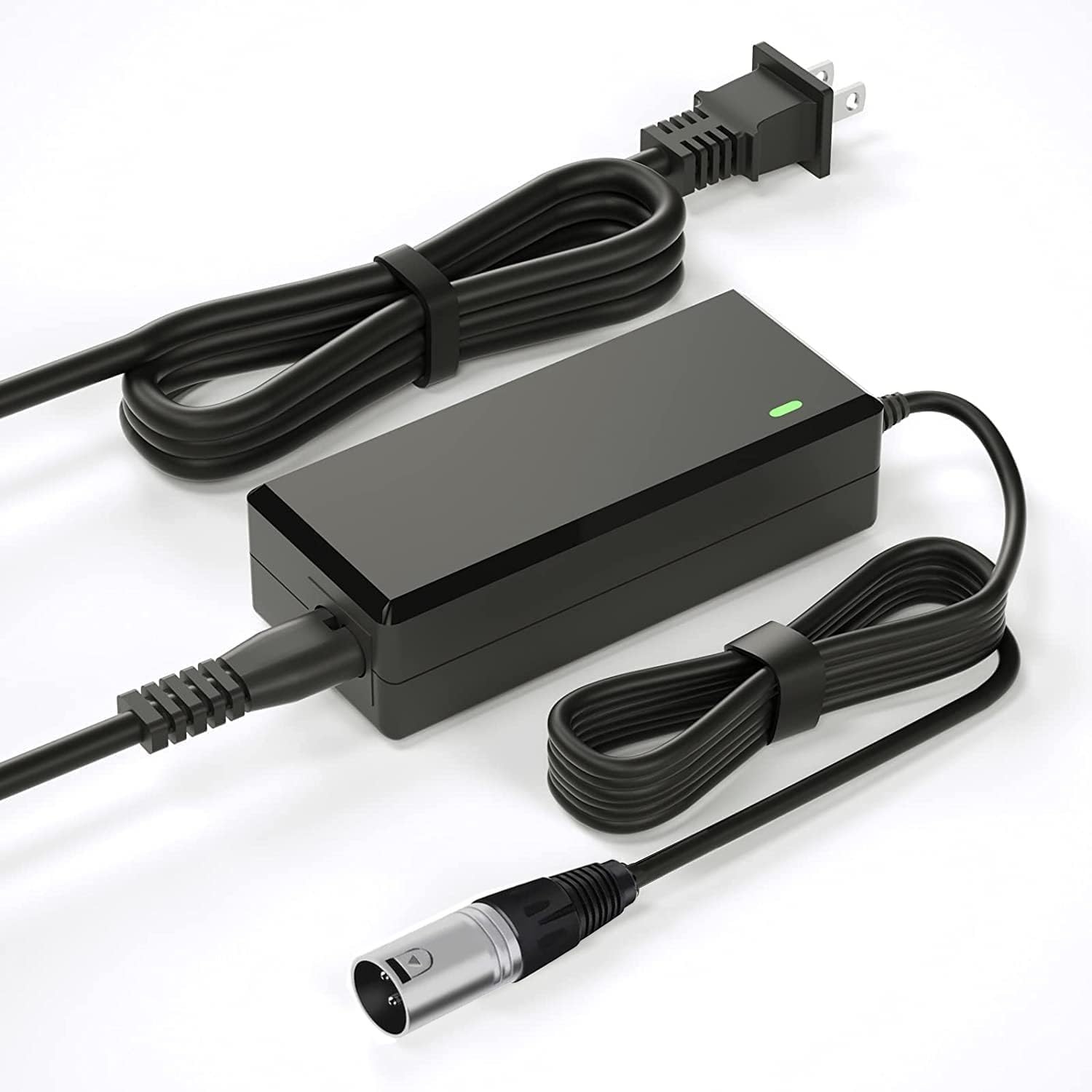 Photo 1 of 24V 2A Electric Scooter Charger, Suitable for Go Go Elite Traveler, Pride Mobility, Jazzy Electric Chair Battery, and Plus Ezip Mountain Trailz 3-pin XLR Connector