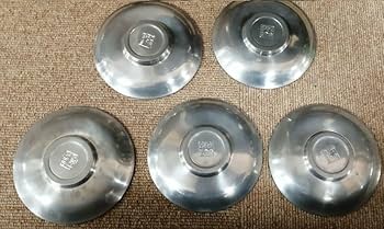 四代泰蔵六　平安蔵六　錫製　茶托　梵鐘鋳造記念教積院 四代泰蔵六 平安蔵六 錫製 茶托 梵鐘鋳造記念教積