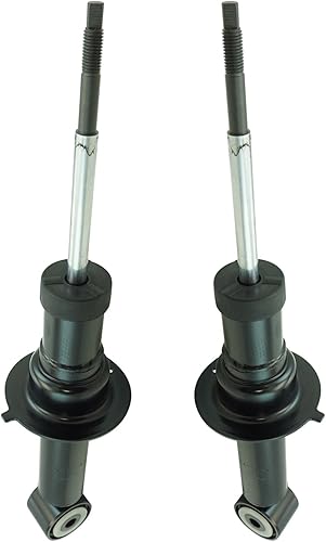 Miniatura 899 de TRQ Juego de amortiguadores traseros compatible con Chevrolet Aveo 2004-2011 Aveo5 2009 Pontiac G3 2007-2011