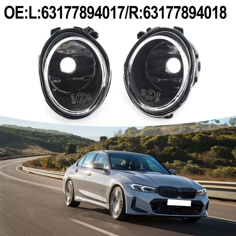 Innovadoras luces antiniebla delanteras compatibles con BMW para M3/MFor 5 y Series E46/E39 (1998 2004), diseñadas para mayor durabilidad y alto rendimiento (izquierda)