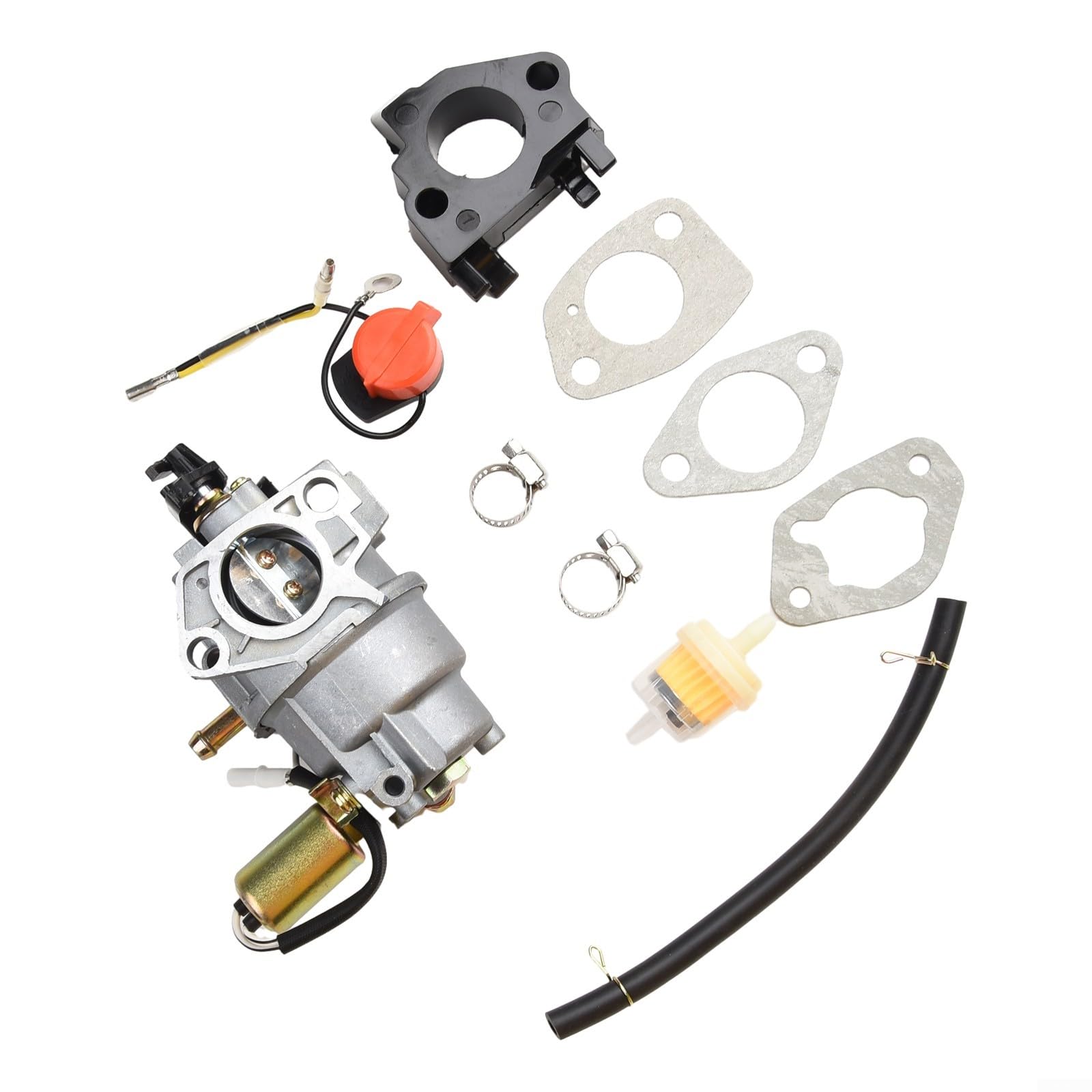 Carburateur de rechange pour moteur 547CC - Mélangeur de carburant pour Troy pour tracteur XT1 LT42, tondeuse à gazon pour kit de carburateur avec joints et filtre, jardin