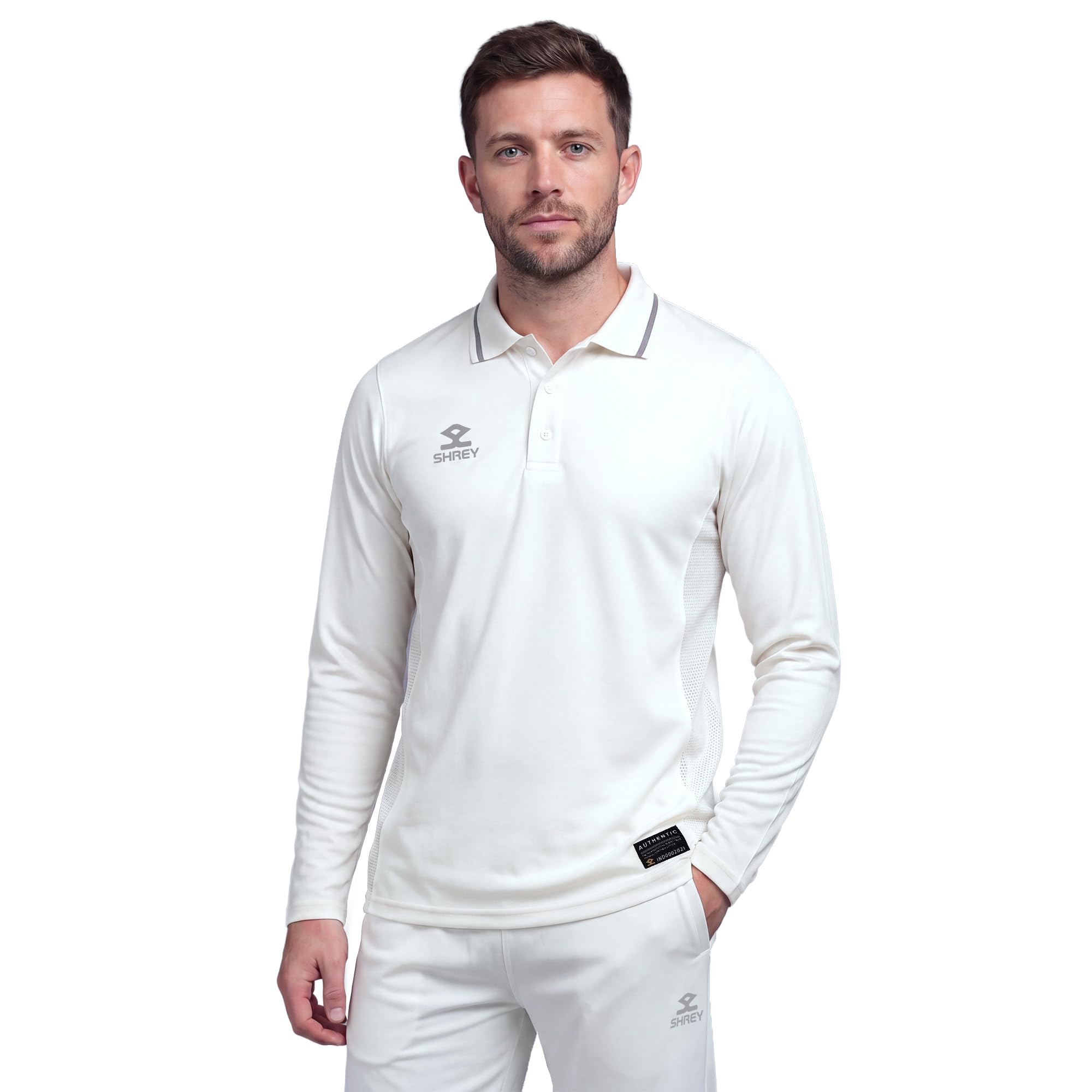 Shrey Cricket.Premium Shirt L/S-image-26
