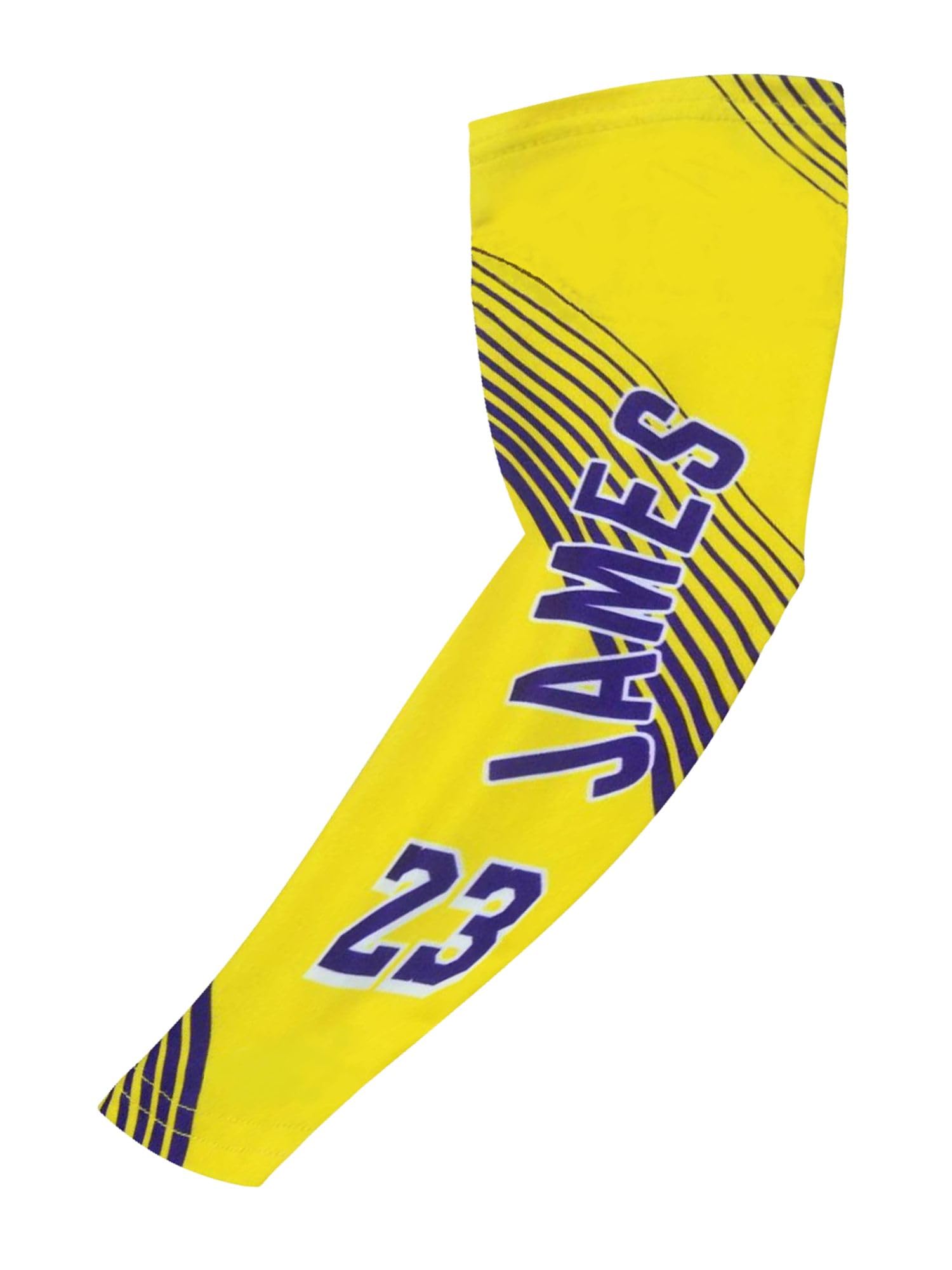 James#23 Basketball Compression Arm Sleeve Set for James Fans