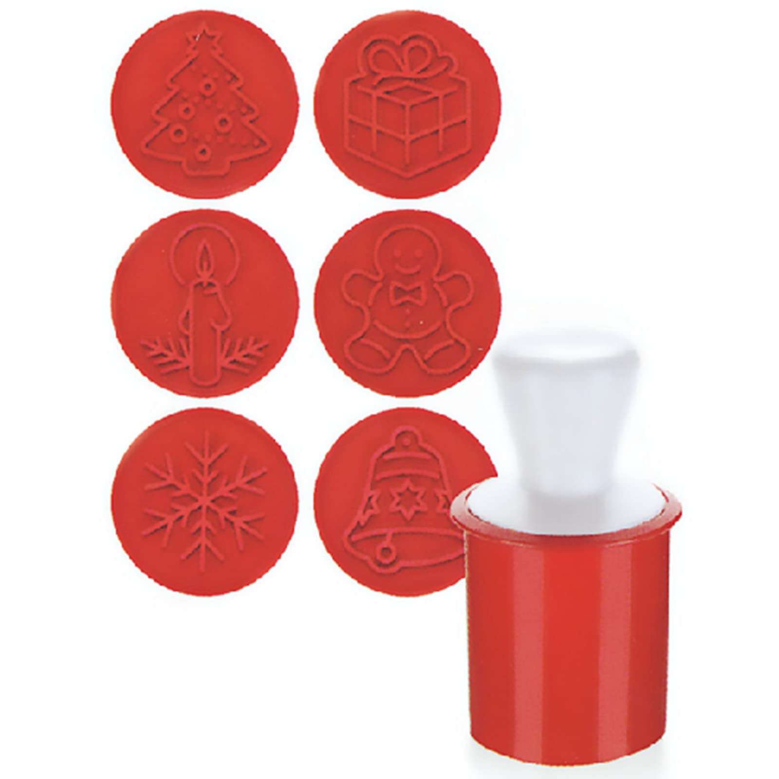 Nucelit Cartoon Biscuit Mold Cookie Cutter Set Cake Decorating Tools Cookie Cutter Stamp Fondant Sugarcraft Embosser Molds for Baking