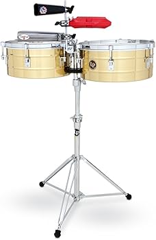 ティンバレス ティトプエンテモデル 13、14インチ LP Tito Puente 13 & 14 Timbales Bronze