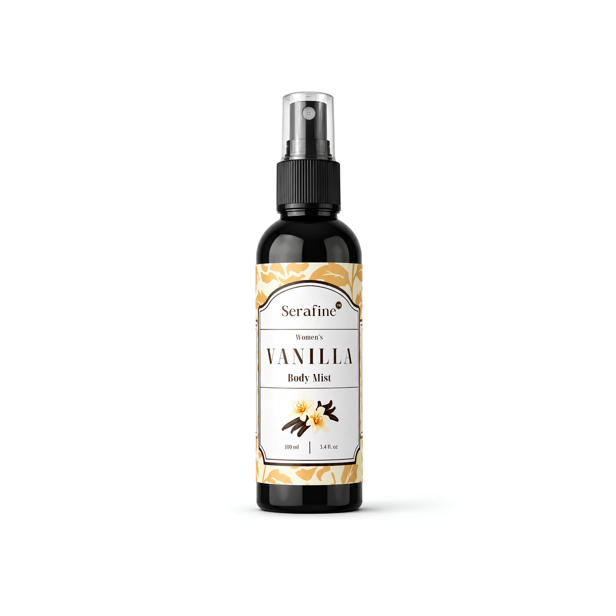 Serafine Vanilla Body Mist for Women, Long Lasting Fragrance Spray, Daily Wear Perfume Mist, 100 ml-picture-31